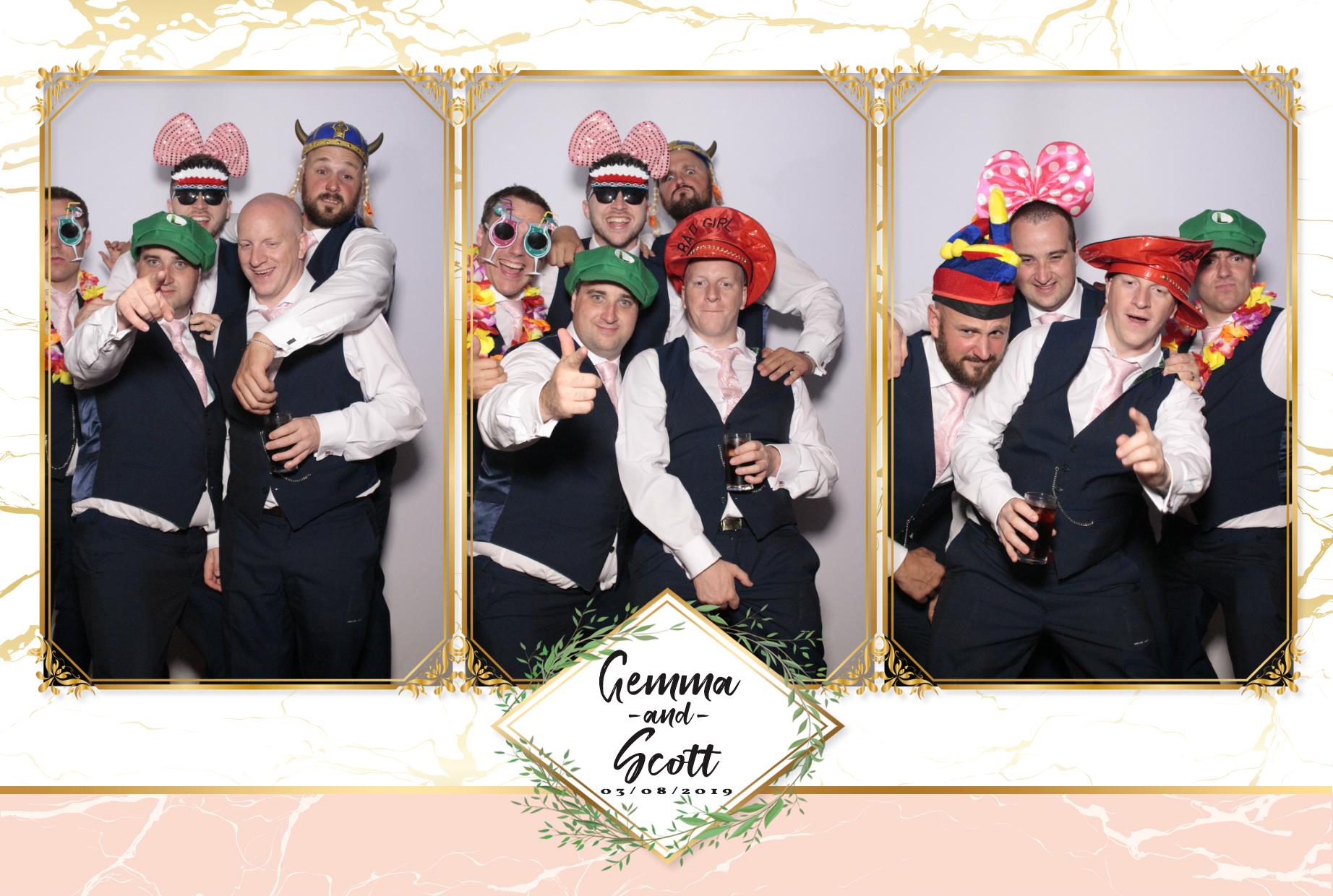 Gemma & Scott's Wedding | View more photos from the event at gallery.myphotoboothexperience.co.uk/u/MyPhotoBoothExperienceLtd/Gemma-Scotts-Wedding